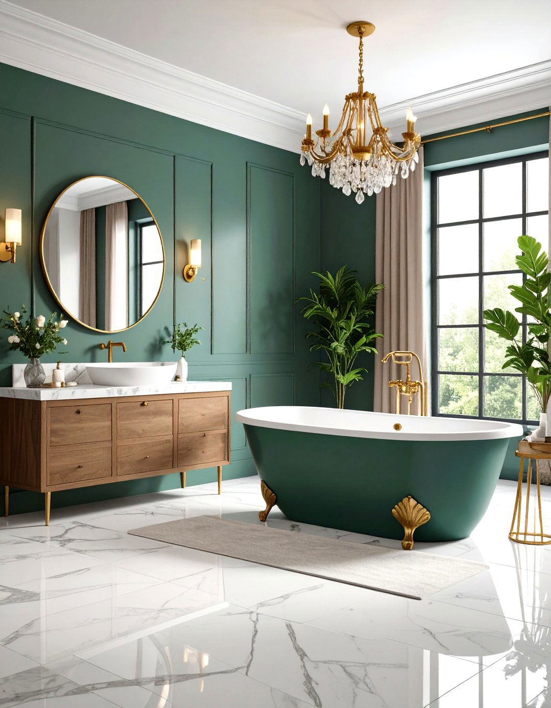 Minimalist Vintage Modern - 24 Vintage Bathroom Ideas