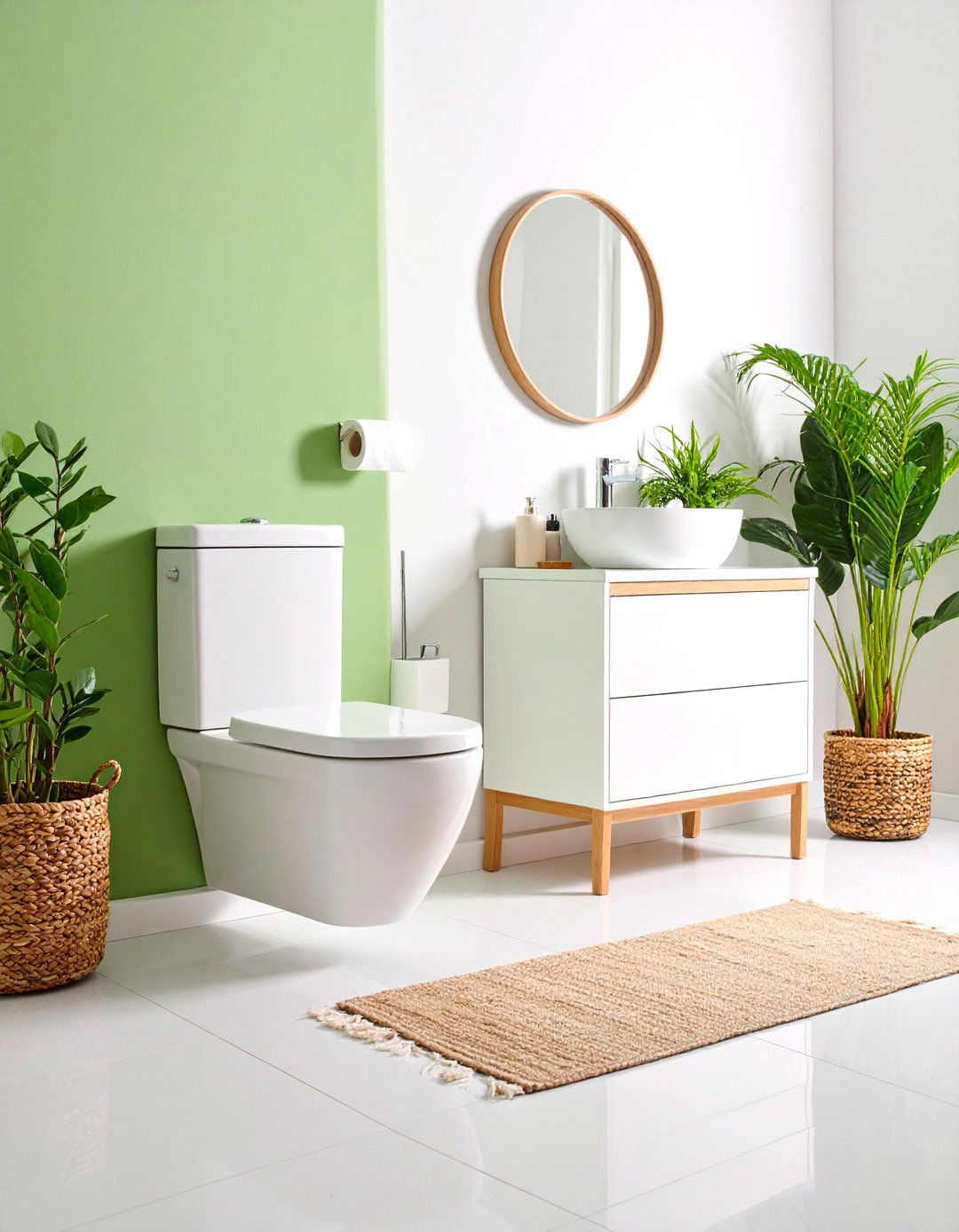 Minimalist Wall Hung Toilet Design - 24 Downstairs Toilet Ideas