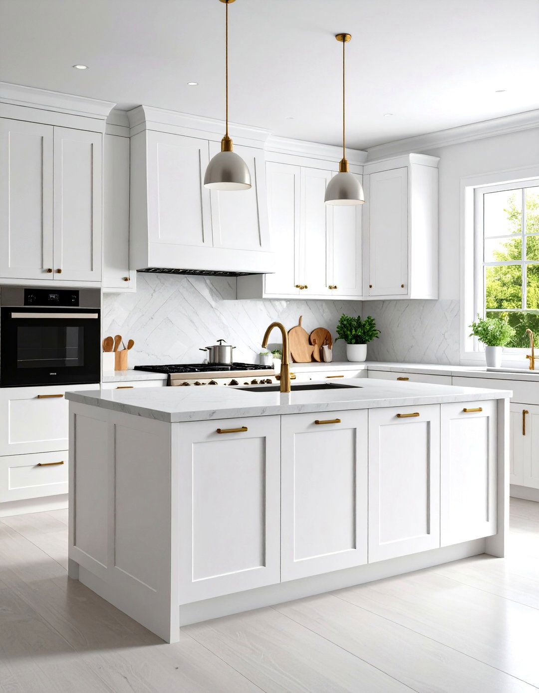 Minimalist White Design Themes - 24 Parallel Modular Kitchen Design Ideas