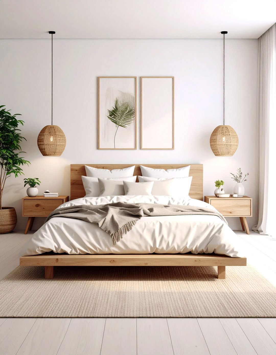 Minimalist White Romance