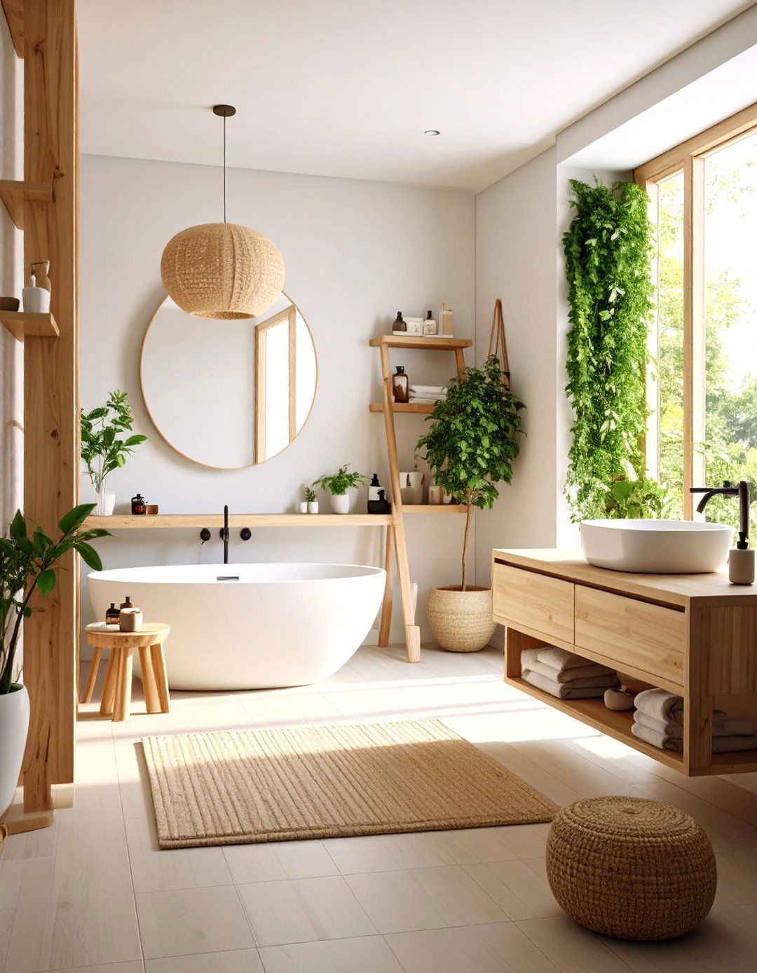 Minimalist Zen Approach - 24 Dorm Bathroom Ideas