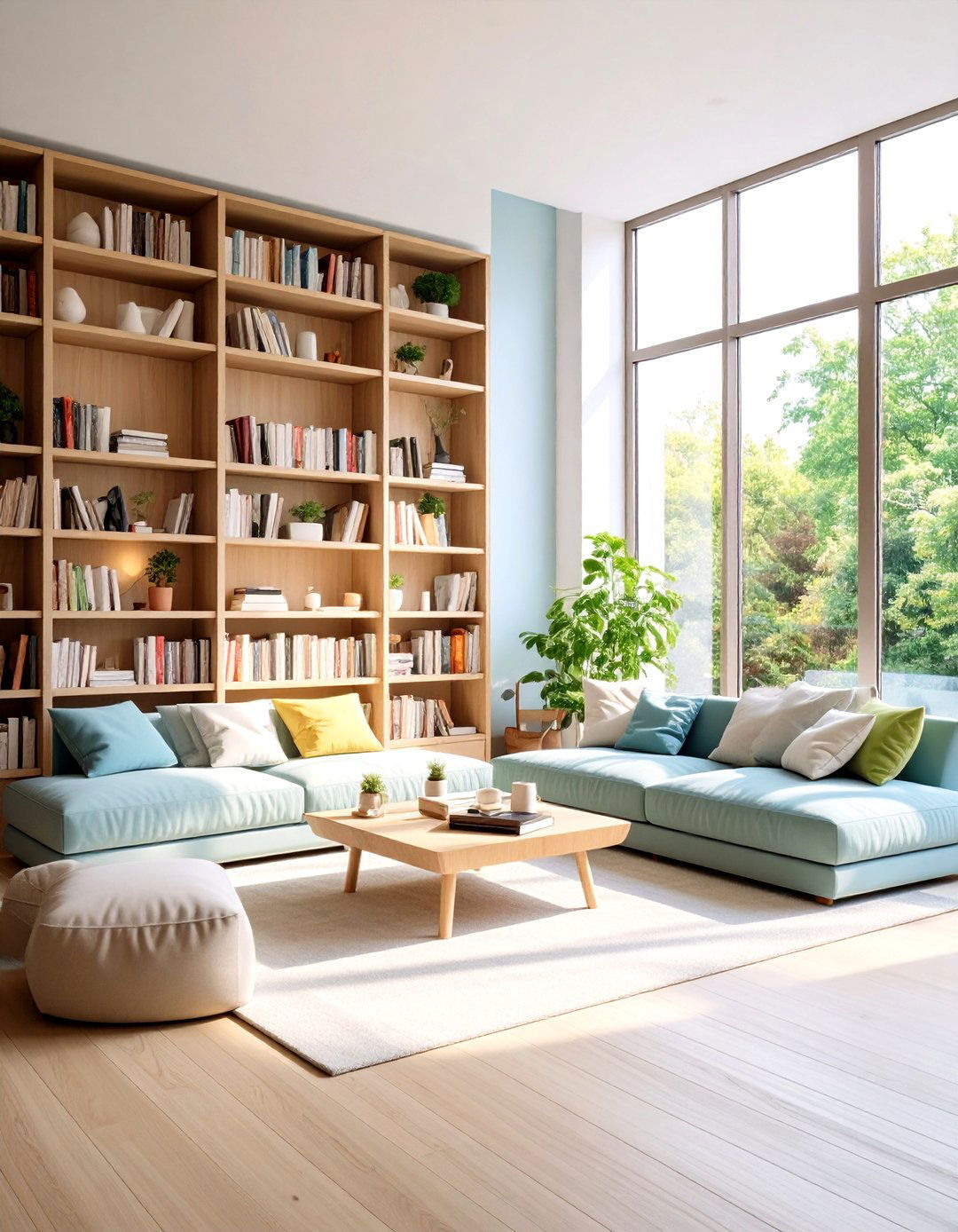 Minimalist Zen Reading Sanctuary - 24 kids reading nook ideas