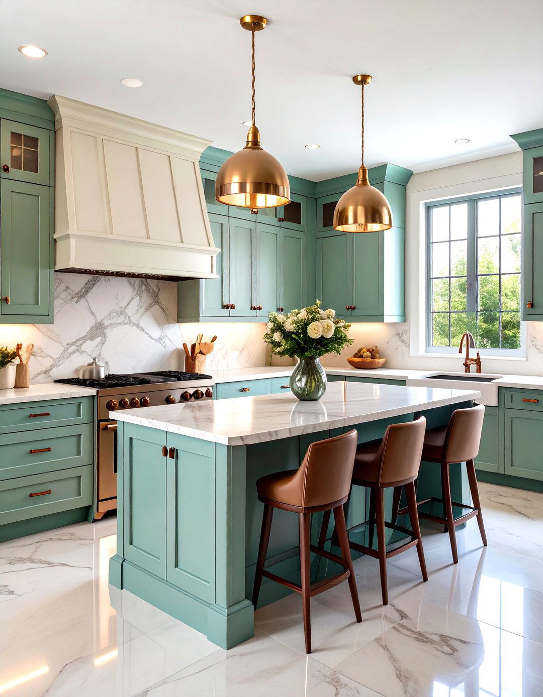 Mint Chocolate Chip Kitchen - 24 Pastel Room Ideas