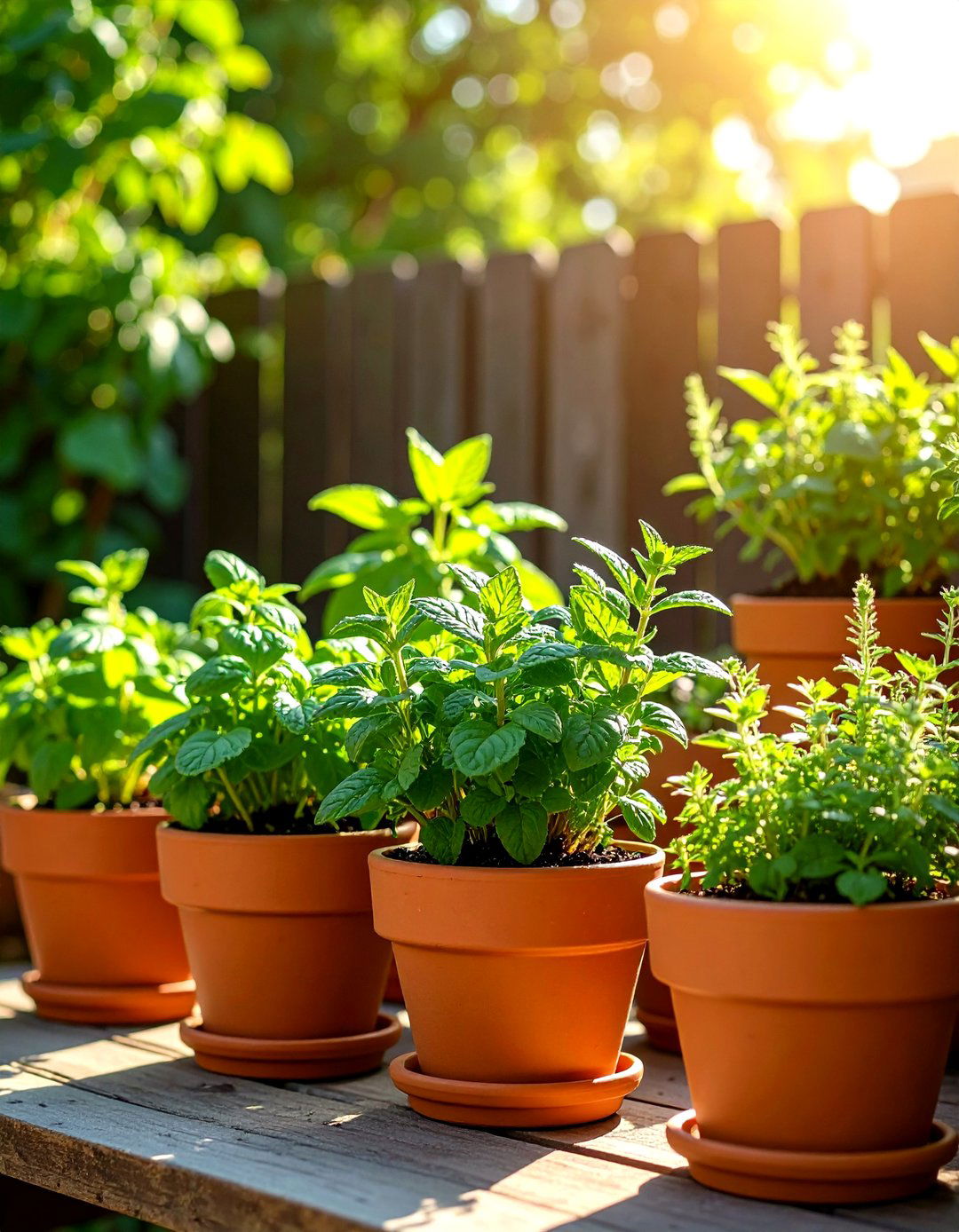 Mint for Aromatic Herb Gardens - 24 Outdoor Plants for Patio