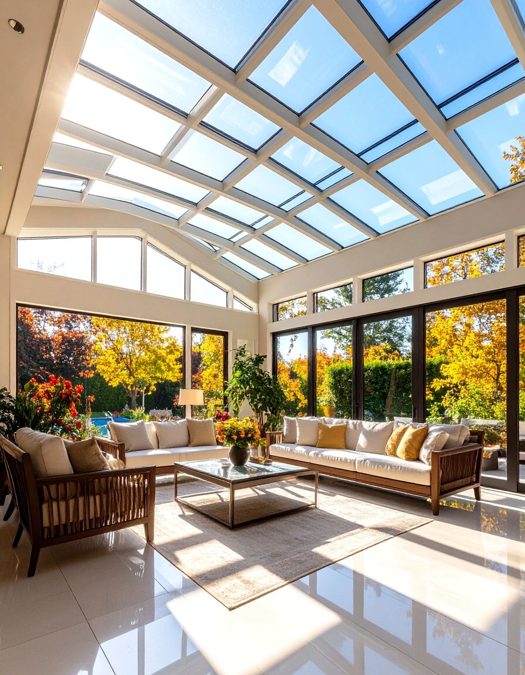 Mirror Panel Sunroom Ceilings - 24 Sunroom Ceiling Ideas