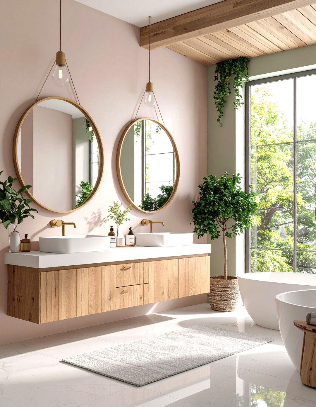 Mirror Placement Strategy - 24 Bathroom Staging Ideas