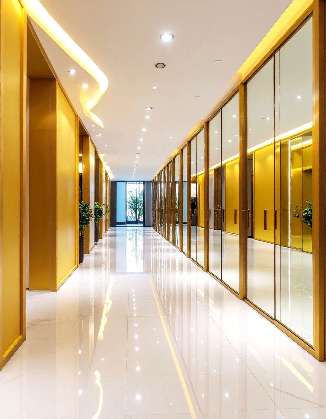 Mirror Wall Installation - 24 hallway mirror ideas