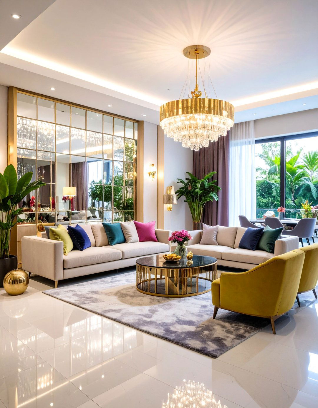 Mirrored Disco Wall Features - 24 1970s-inspired Design Ideas
