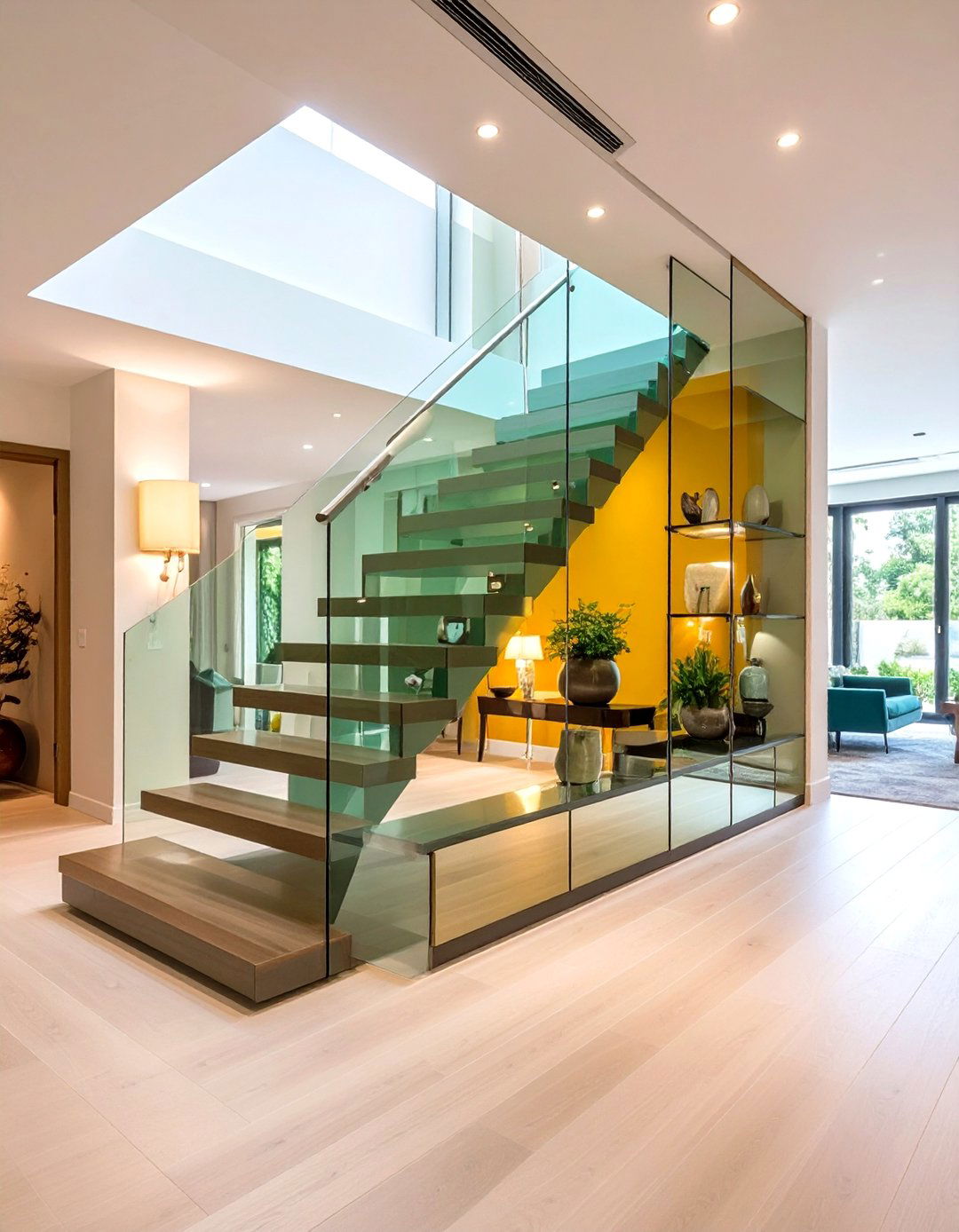 Mirrored Storage Expansion Design - 24 Under Stair Storage Ideas
