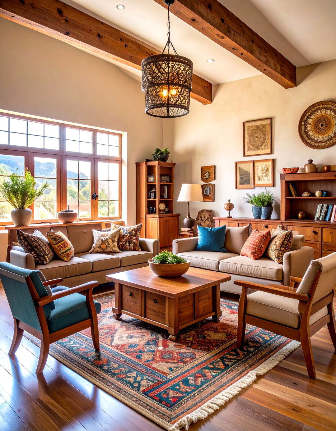 Mission Style Furniture - 24 Southwest Interior Design Ideas