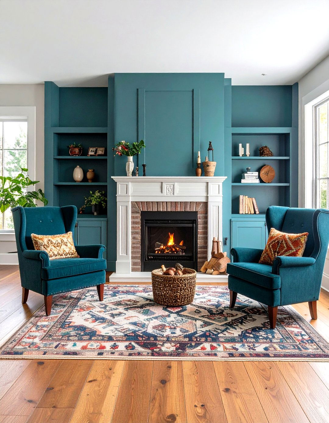 Mission Style Hardware Fireplace - 24 Craftsman-style Fireplace Ideas