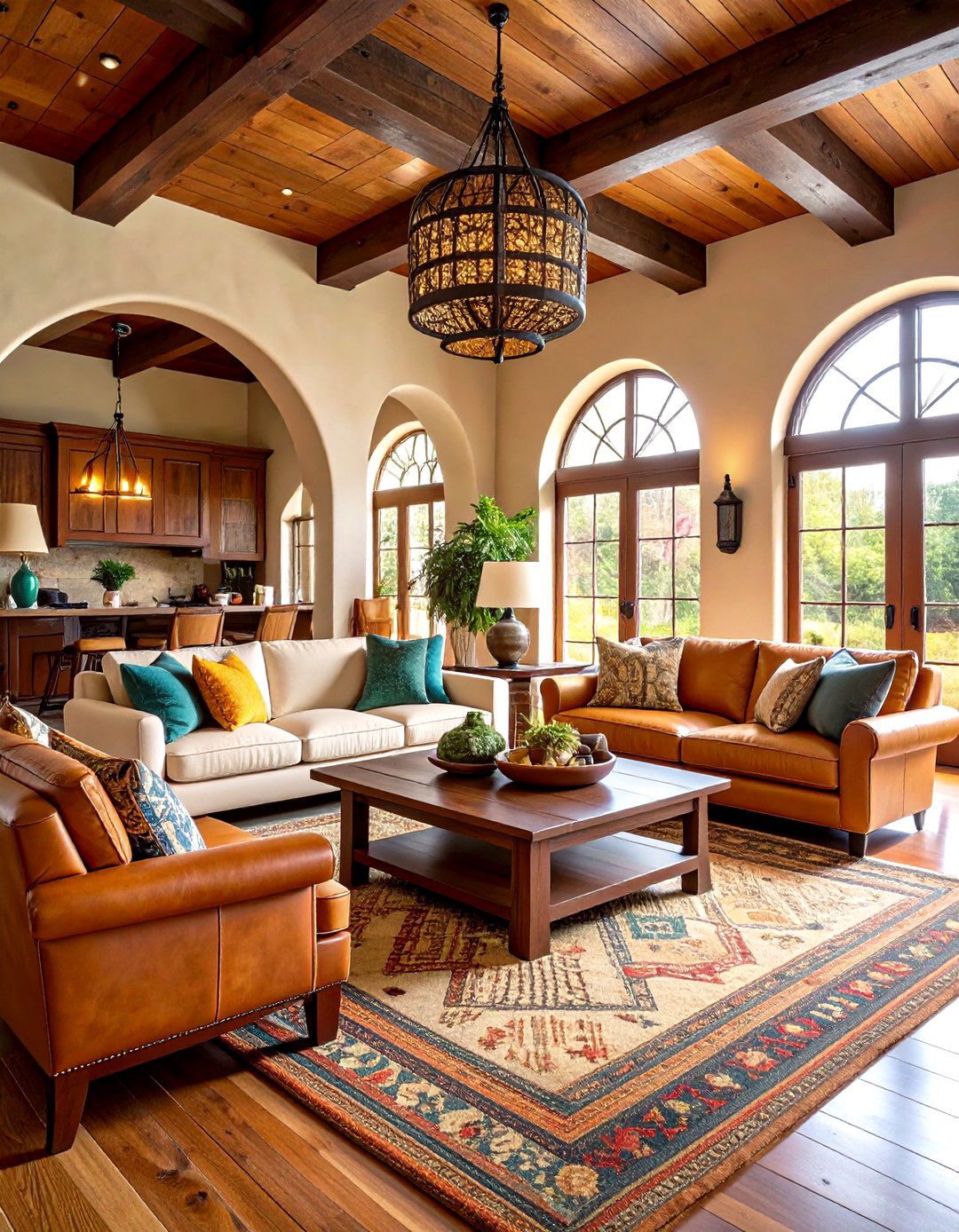 Mission Style Living Room - 24 Southwest Living Room Ideas