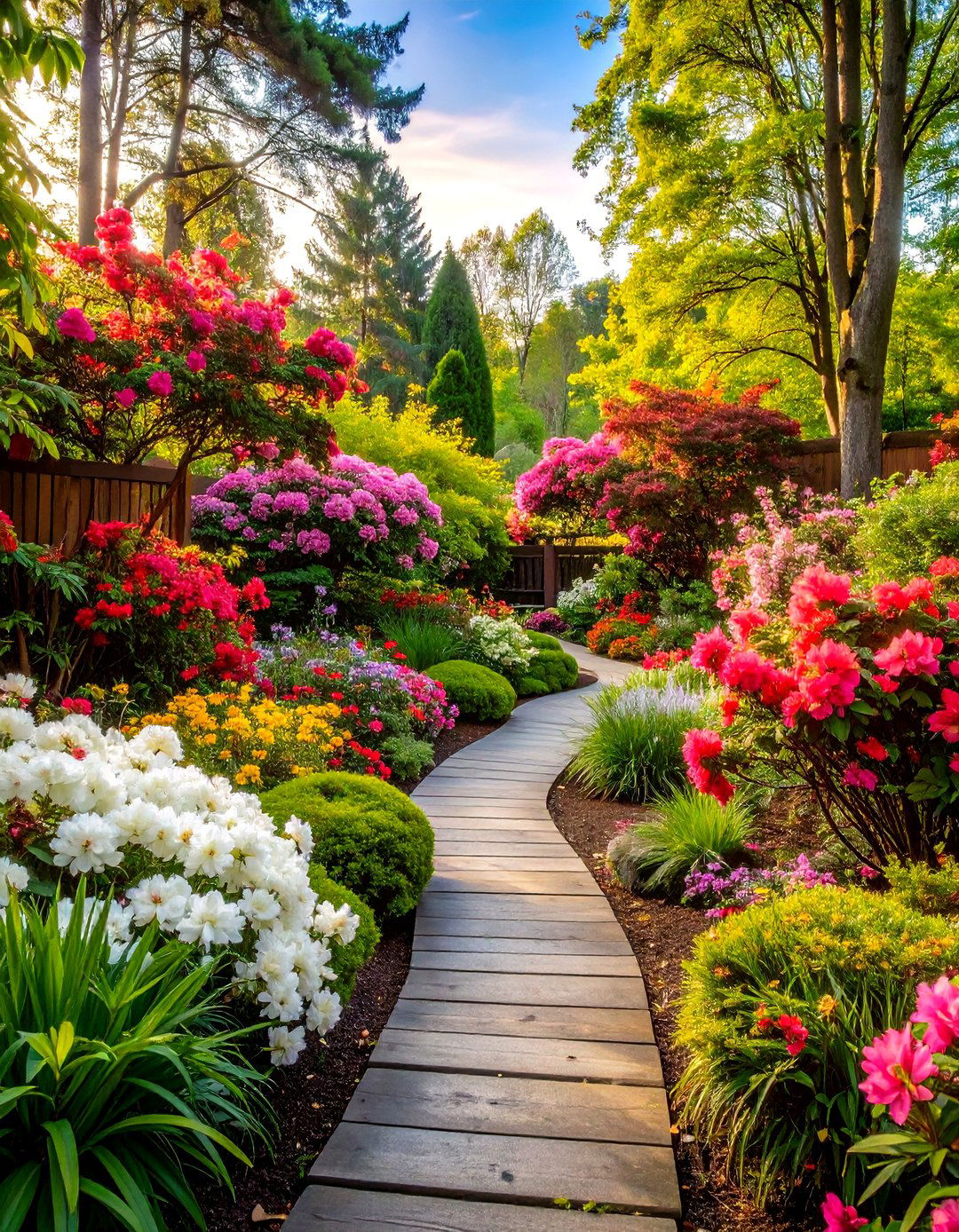 Mixed Border Azalea Integration - 24 Azalea Garden Ideas