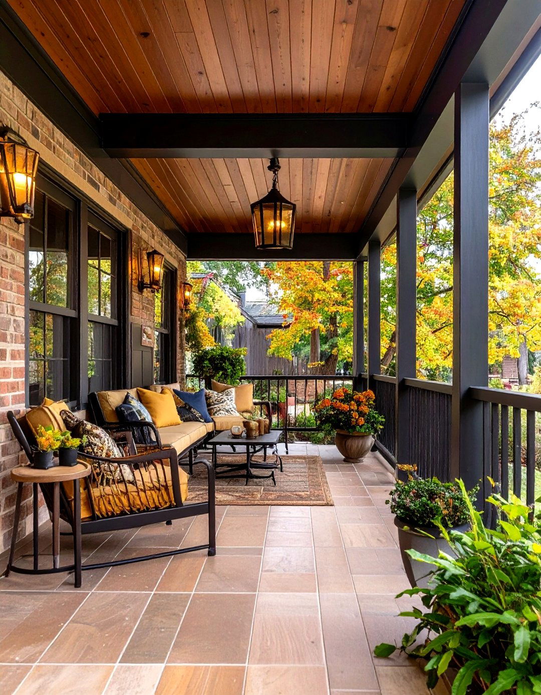 Mixed Metal Combinations - 24 Front Porch Lighting Ideas