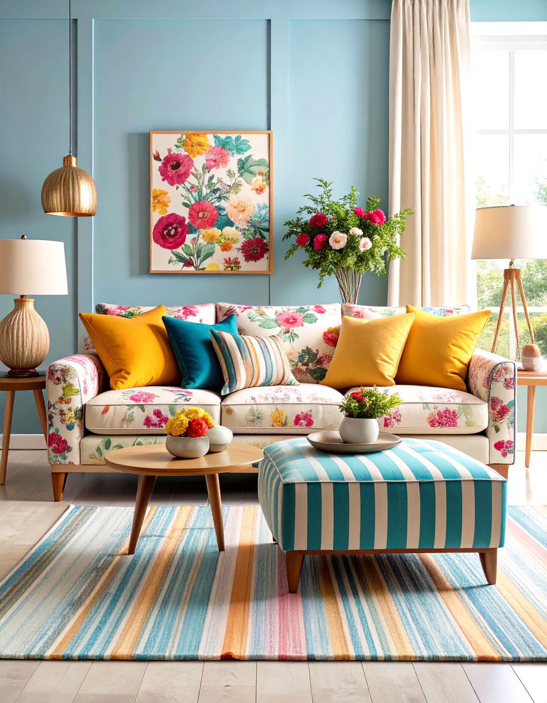 Mixed Pattern Upholstery - 24 Maximalist Decor Ideas