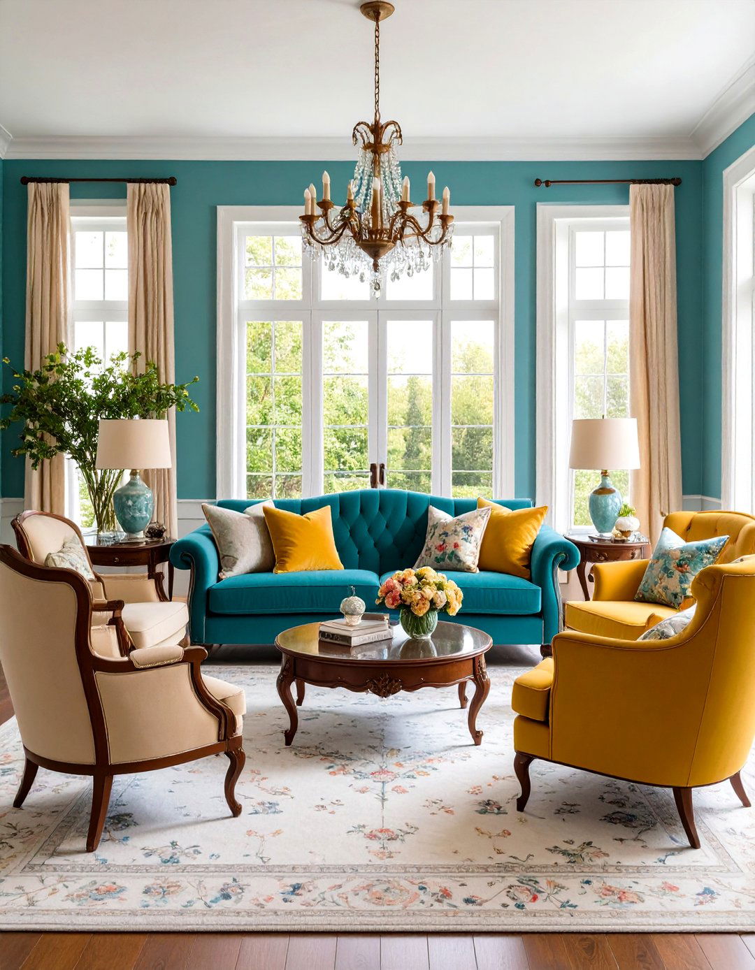 Mixed Period Furniture Curation - 24 Formal Living Room Ideas