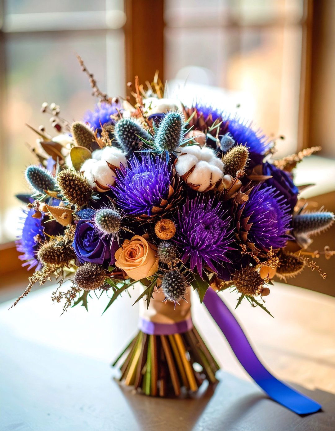 Mixed Texture Wedding Bouquet - 24 Wedding Bouquet Ideas