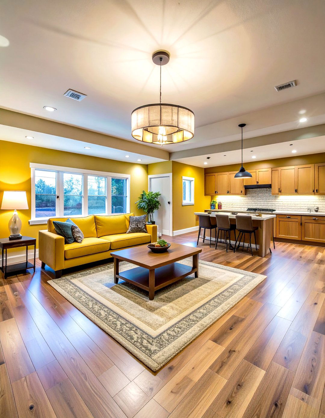 Mixed Use Flexible Zone Design - 24 basement decorating ideas