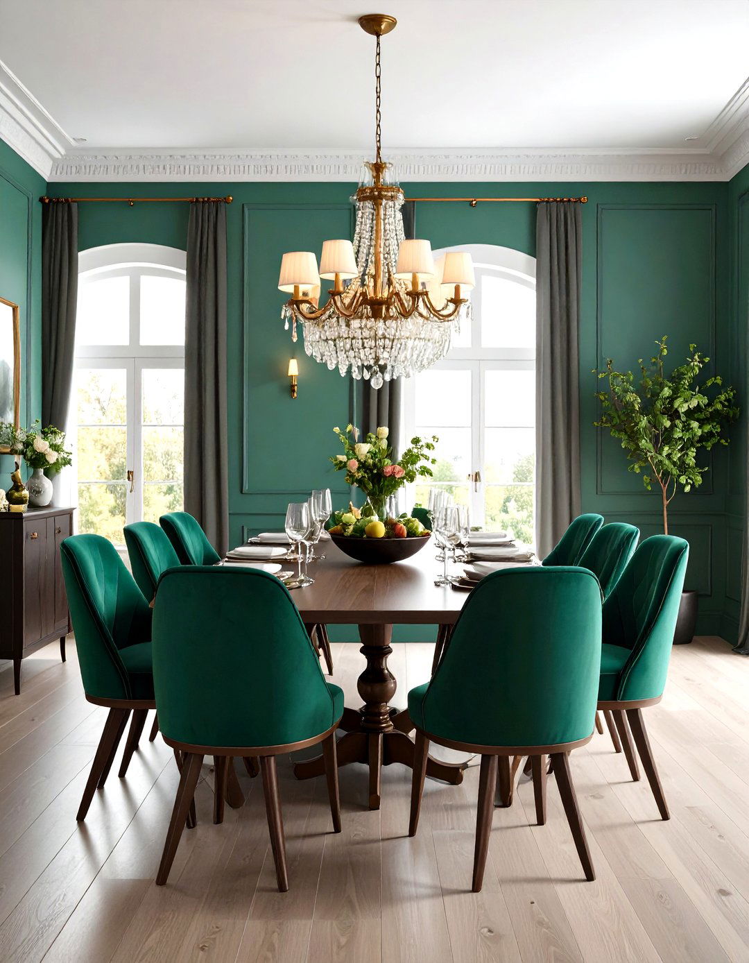 Mixed Vintage Modern Furniture - 24 Formal Dining Room Ideas