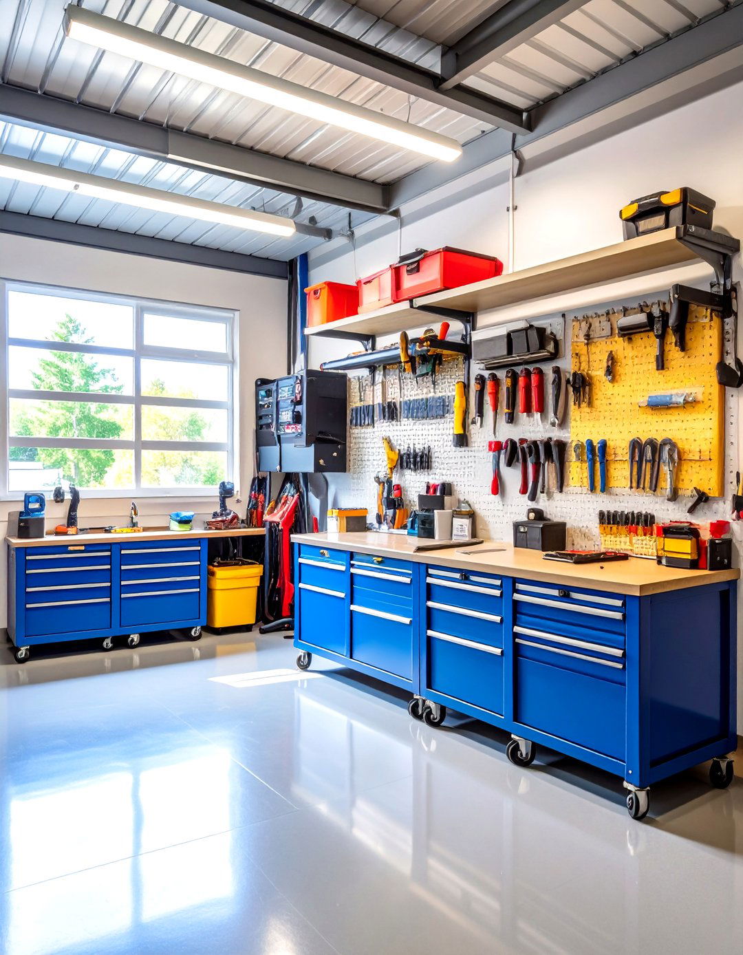 Mobile Workstation Configuration - 24 Motorcycle Garage Ideas