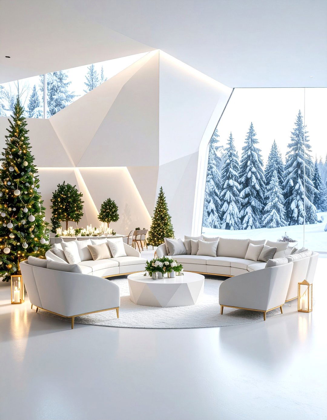 Modern Arctic Minimalism Winter Wedding Design - 24 Winter Wedding Ideas