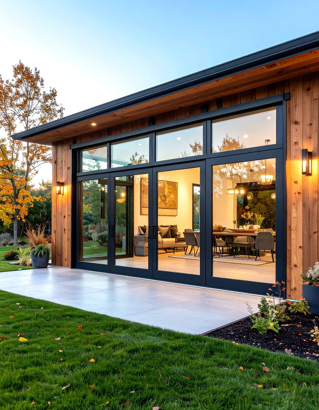 Modern Barn Door Style Glass - 24 Glass Front Doors Ideas