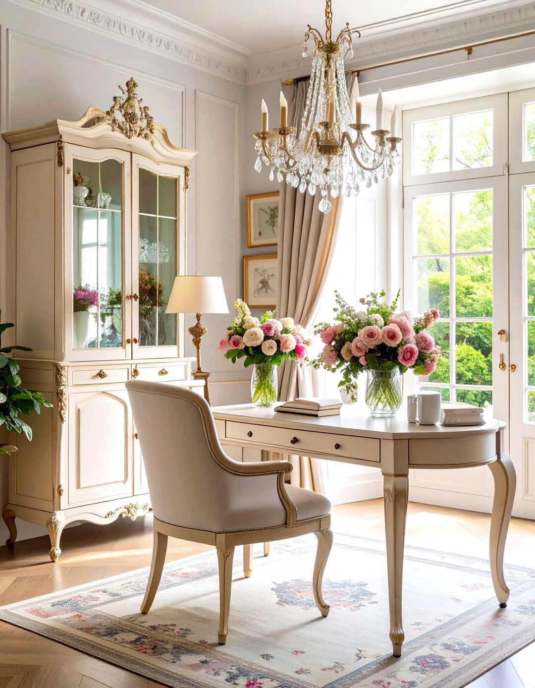 Modern Botanical Garden Office - 24 Home Office Ideas for Her