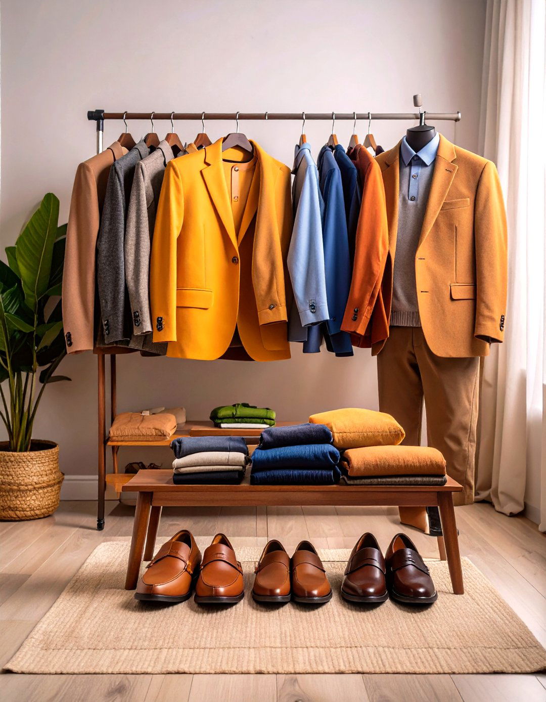 Modern Casual Polo and Blazer Look - 24 Men's Wedding Outfit Ideas