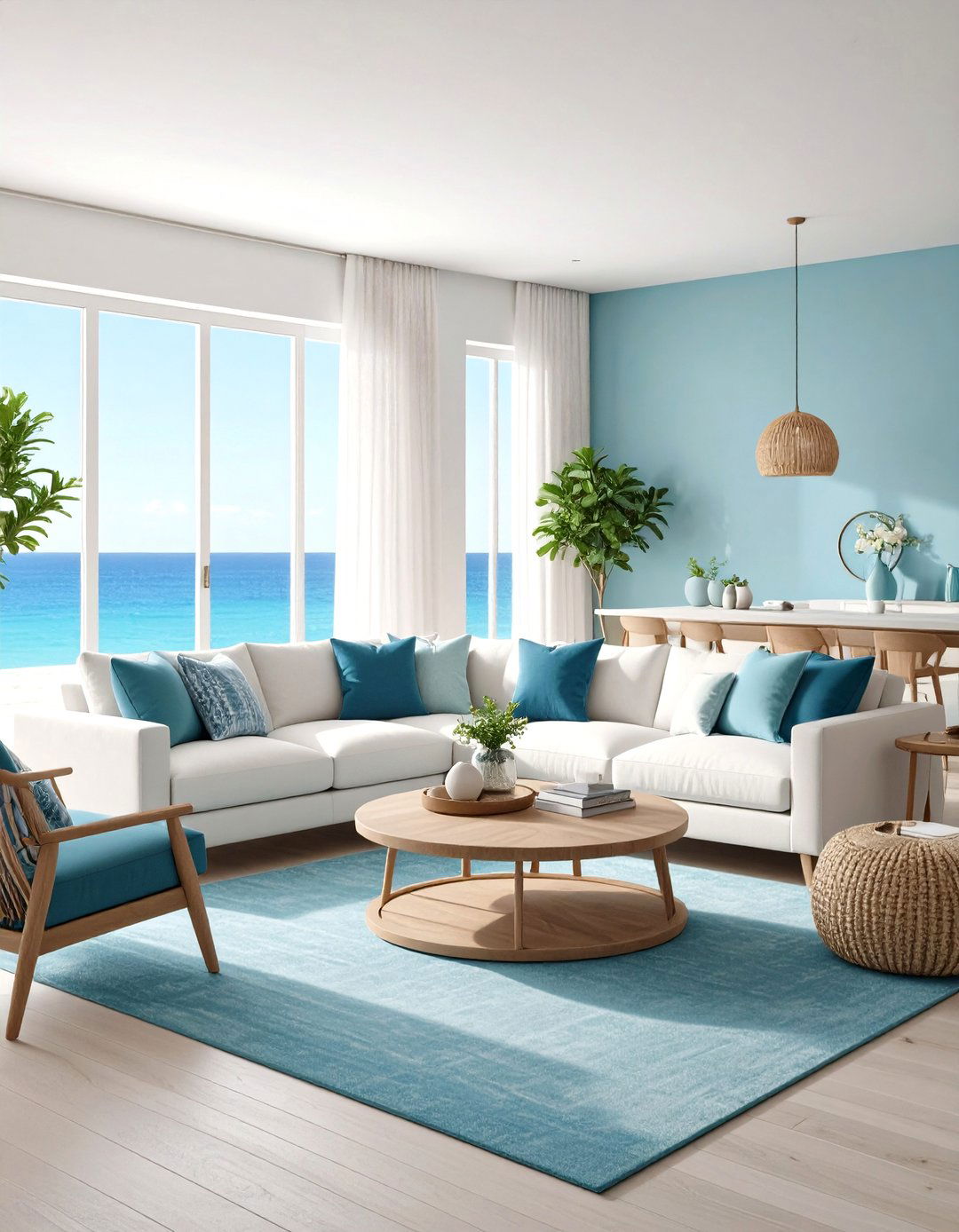 Modern Coastal Minimalism Design