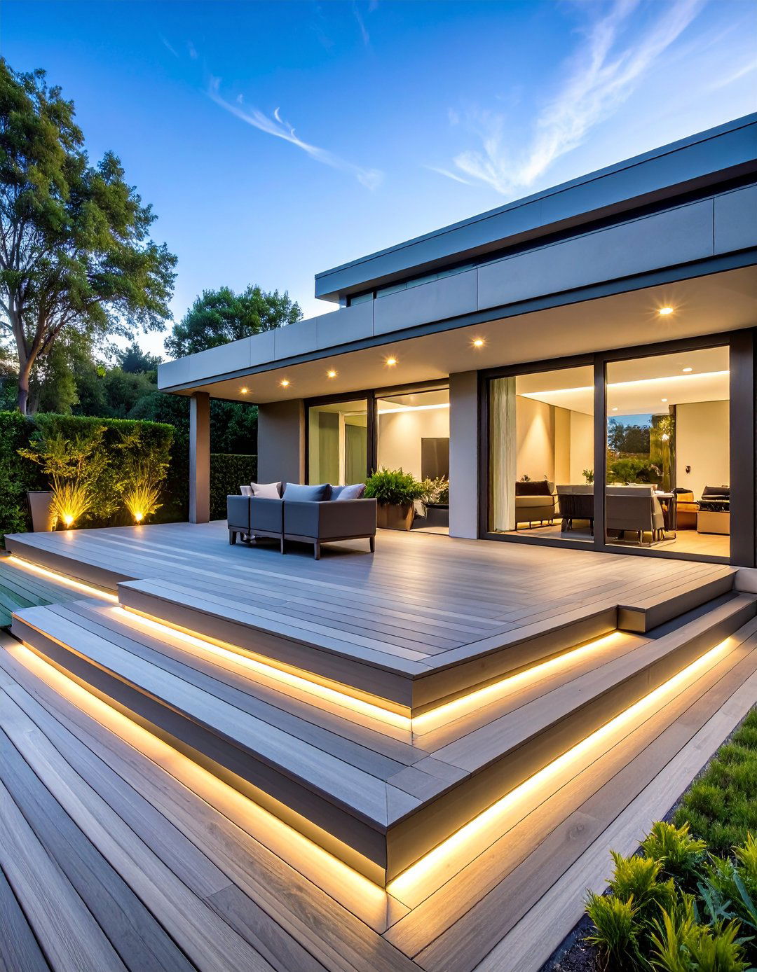 Modern Contemporary Platform Deck - 24 Platform Deck Ideas
