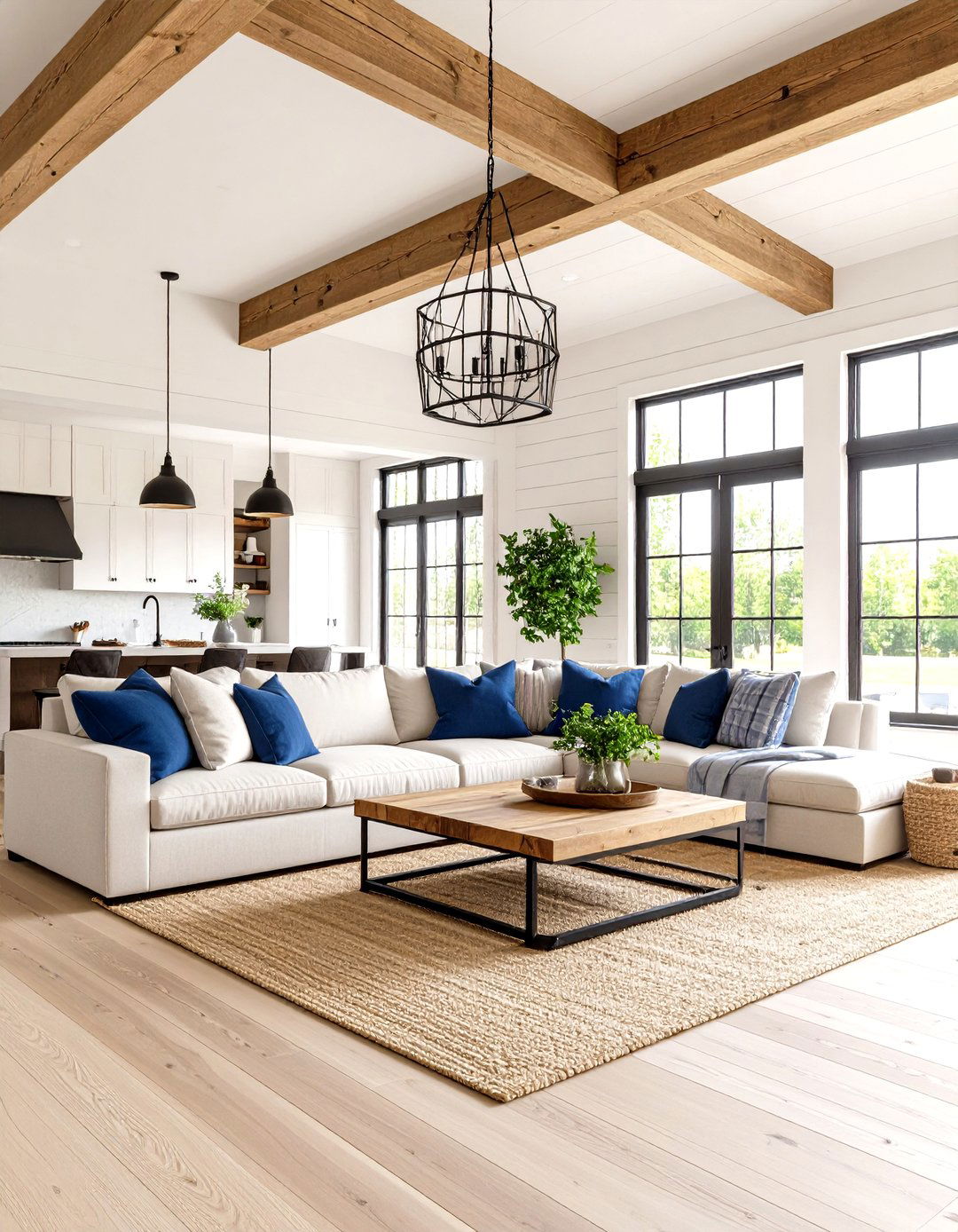Modern Farmhouse Magnolia Living Room - 24 Magnolia Living Room Ideas