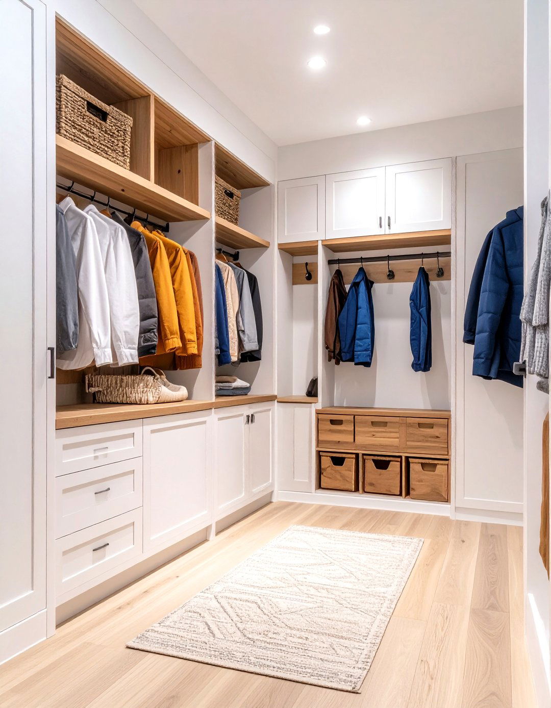 Modern Farmhouse Minimalist Design - 24 Farmhouse Mudroom Ideas