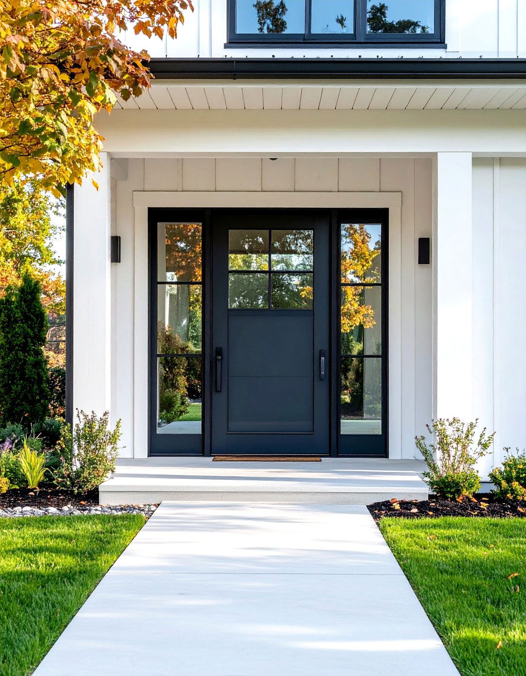 Modern Farmhouse Minimalist Design - 24 Farmhouse Front Door Ideas