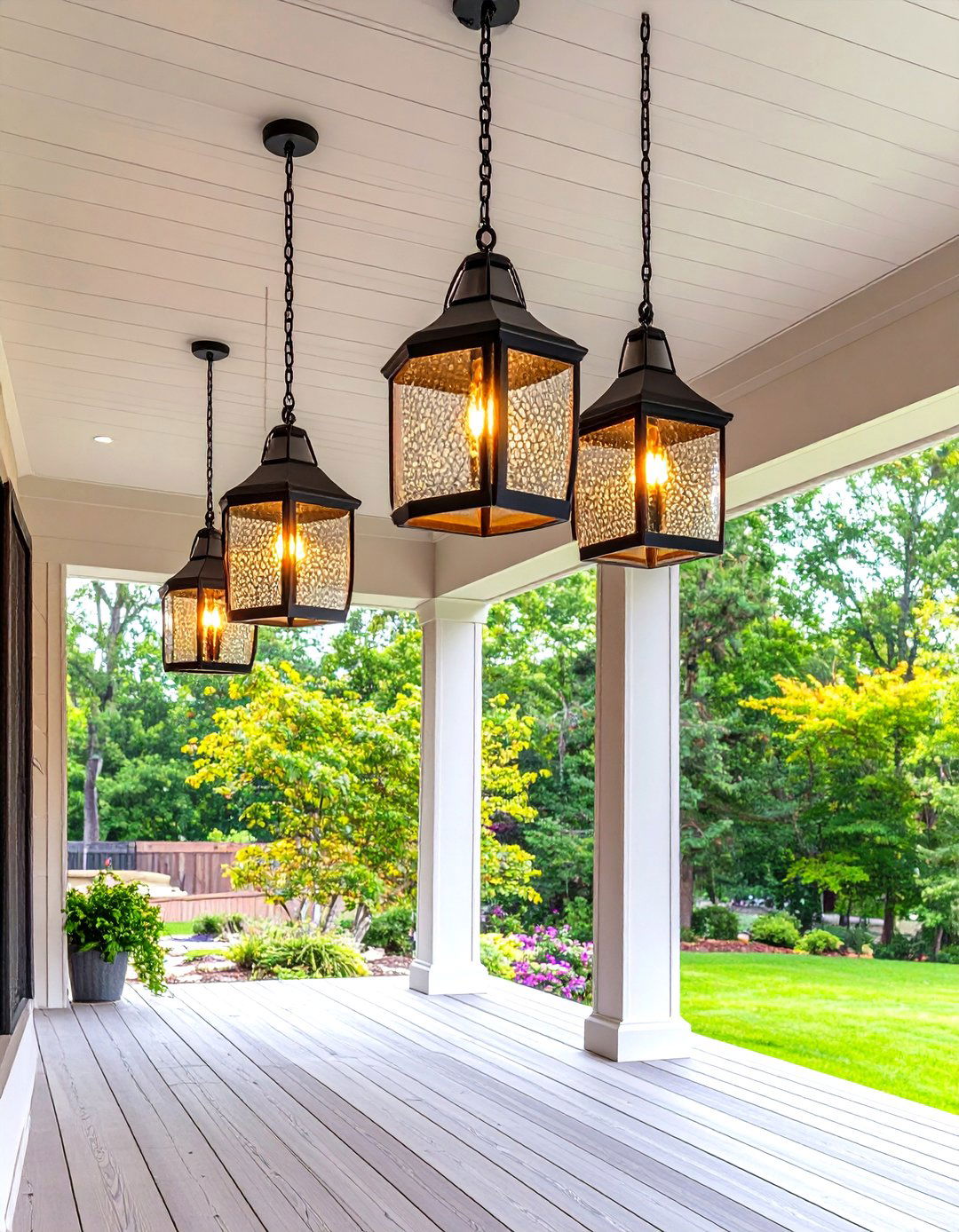 Modern Farmhouse Pendant Lighting - 24 Front Porch Lighting Ideas