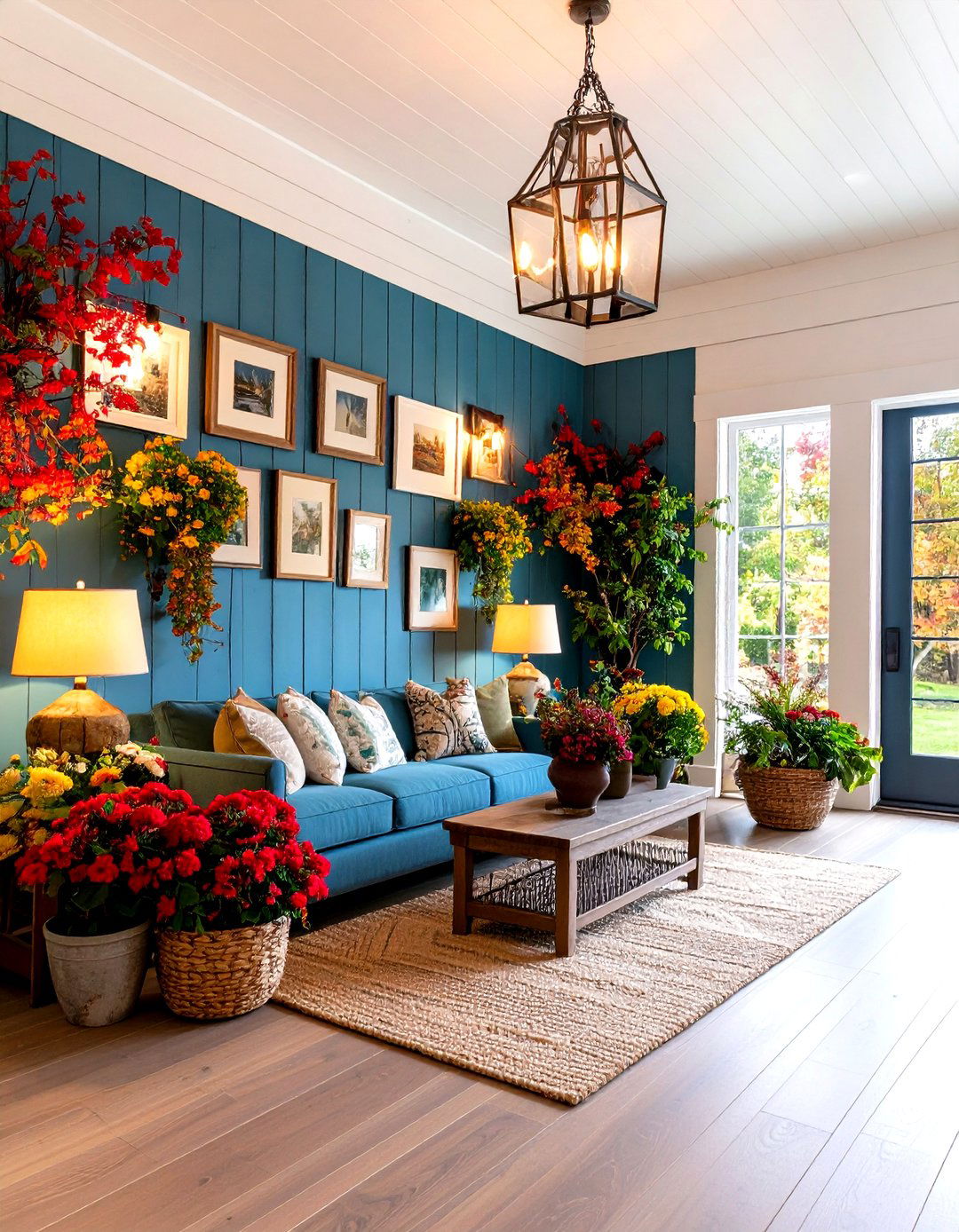 Modern Farmhouse Shiplap Gallery Wall - 24 Shiplap Wall Entryway Ideas