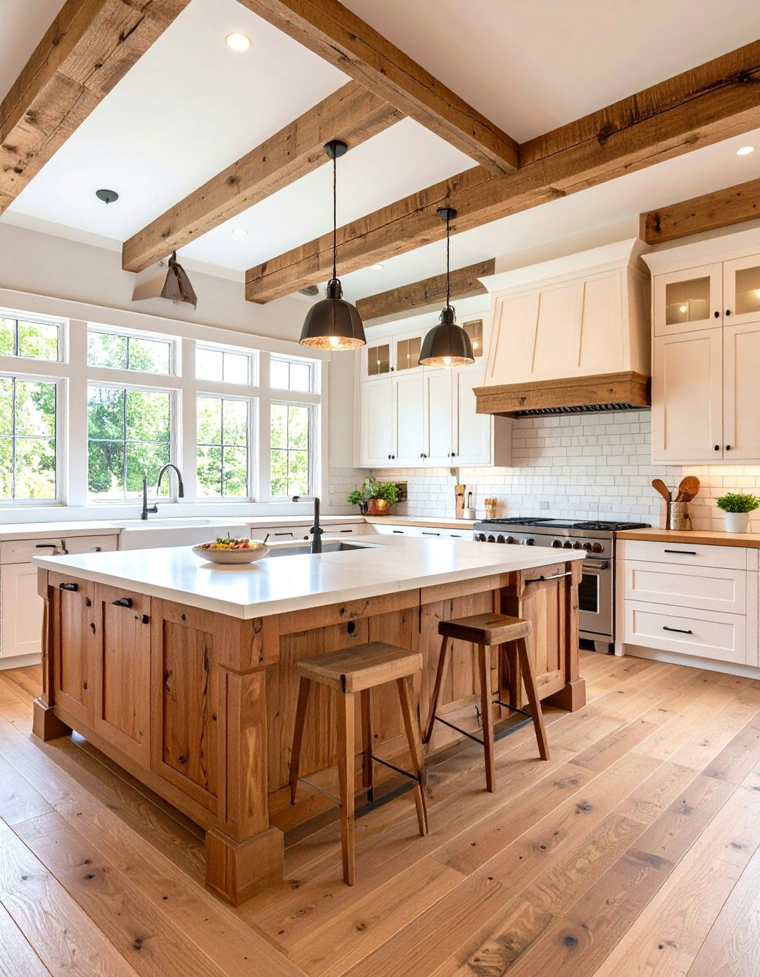 Modern Farmhouse Split Level Kitchen - 24 Split Level Kitchen Design Ideas