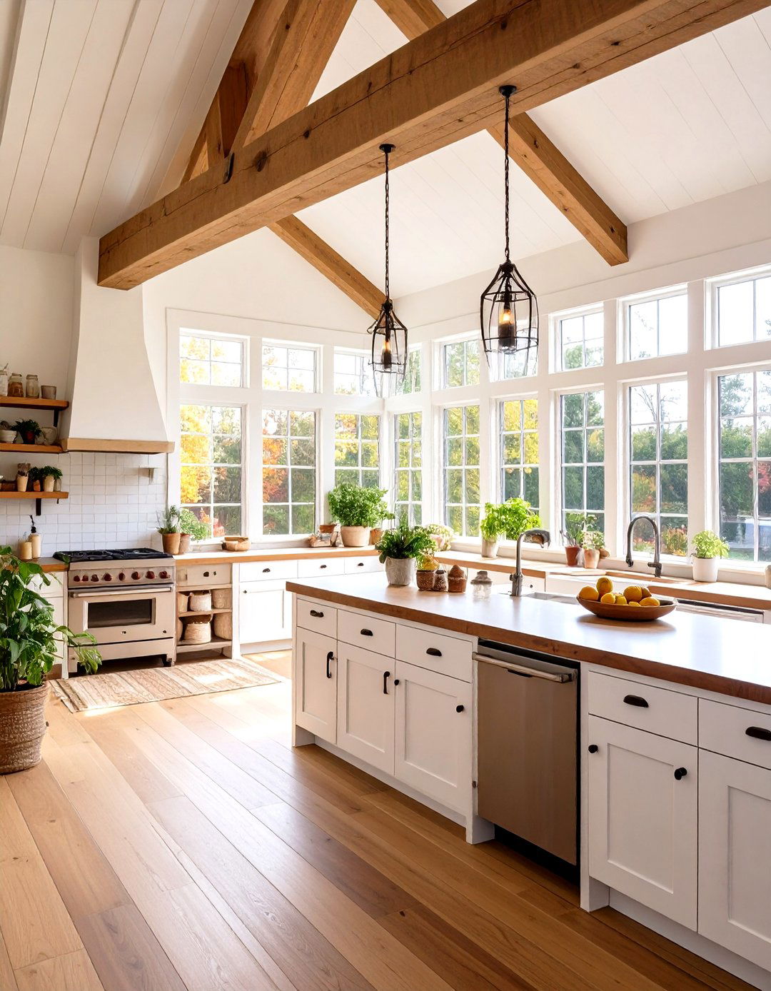Modern Farmhouse Sunroom Kitchen - 24 Sunroom Kitchen Ideas