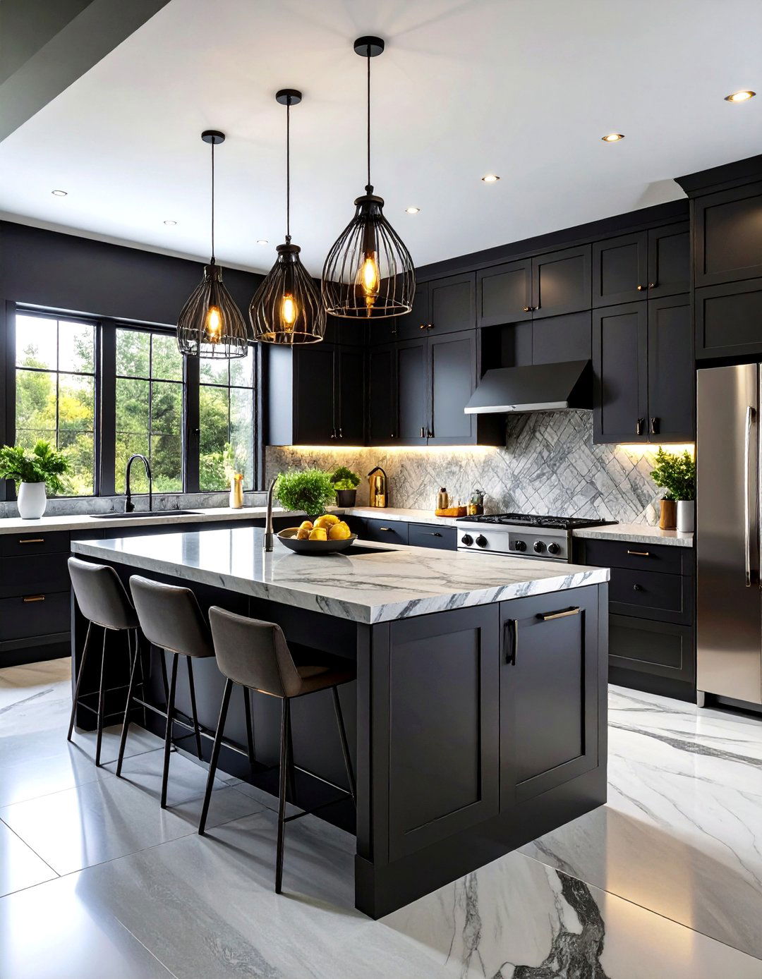 Modern Gothic Kitchen Minimalism - 24 Gothic Kitchen Ideas