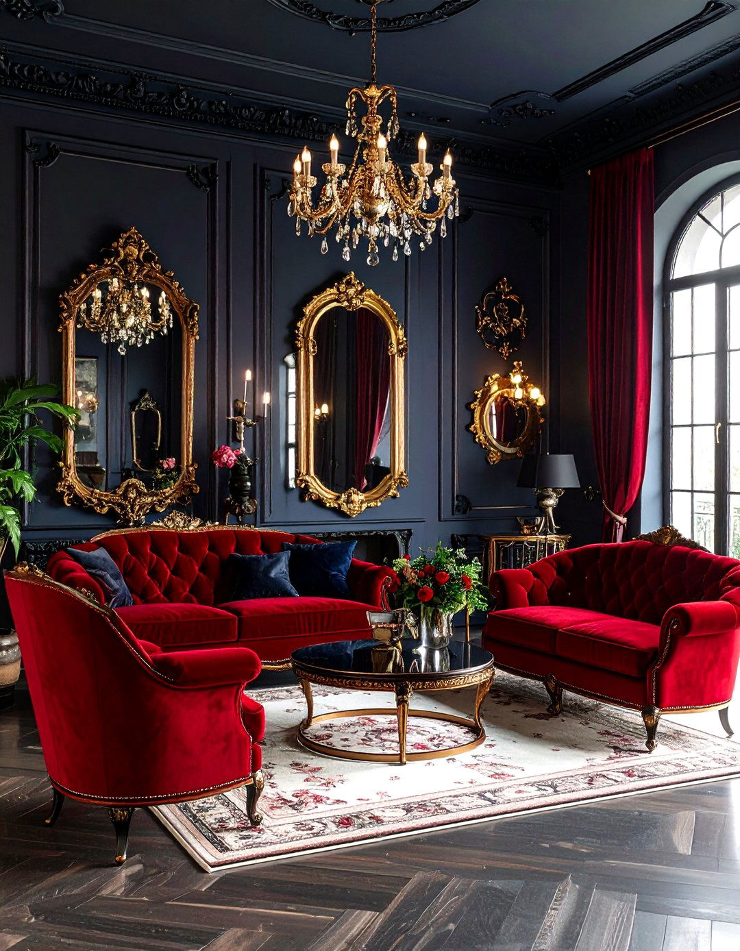 Modern Gothic Small Apartment Style - 24 small apartment decorating ideas