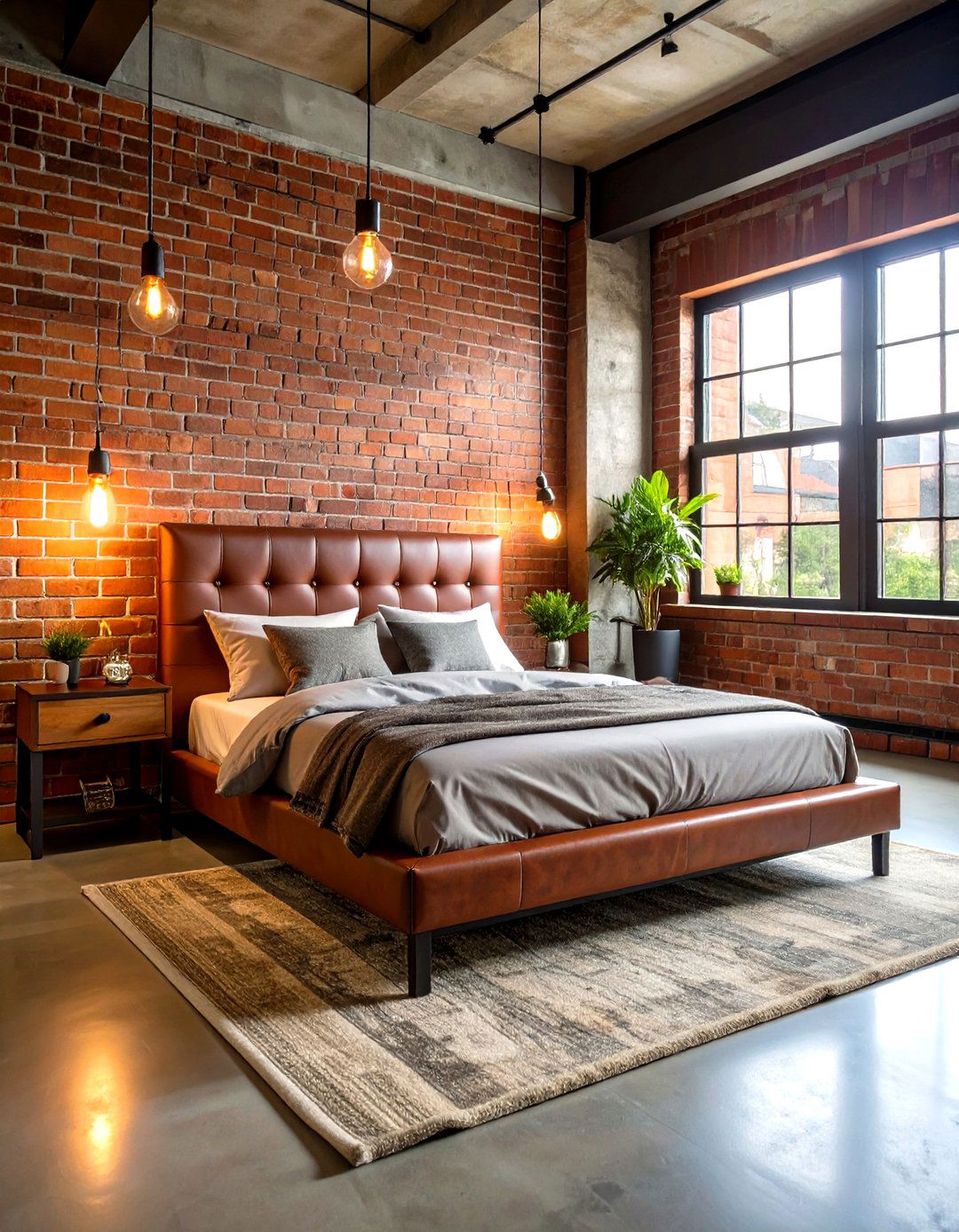 Modern Industrial Chic Bedroom - 24 Dreamy Bedroom Design Ideas