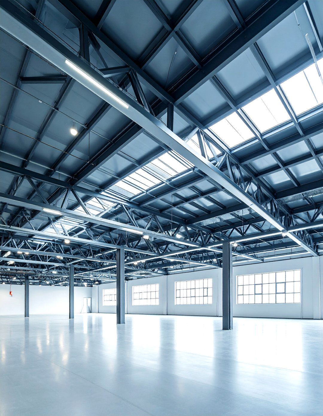 Modern Industrial Steel Beam Design - 24 Vaulted Ceiling With Beams