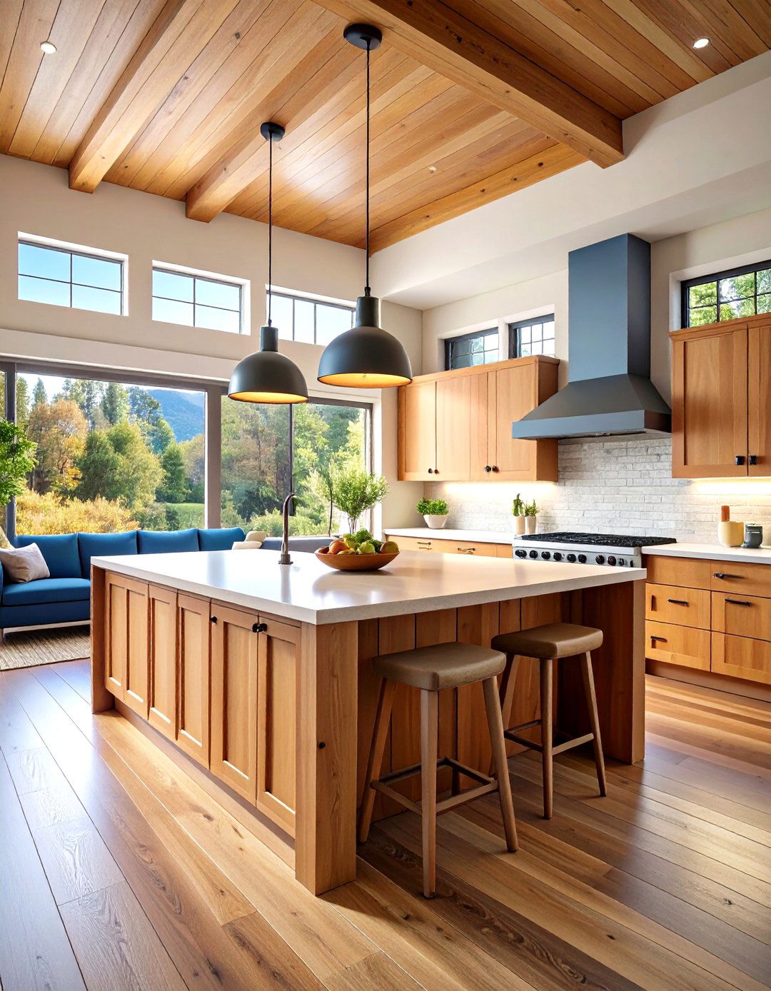 Modern Kitchen Islands - 24 Modern Ranch House