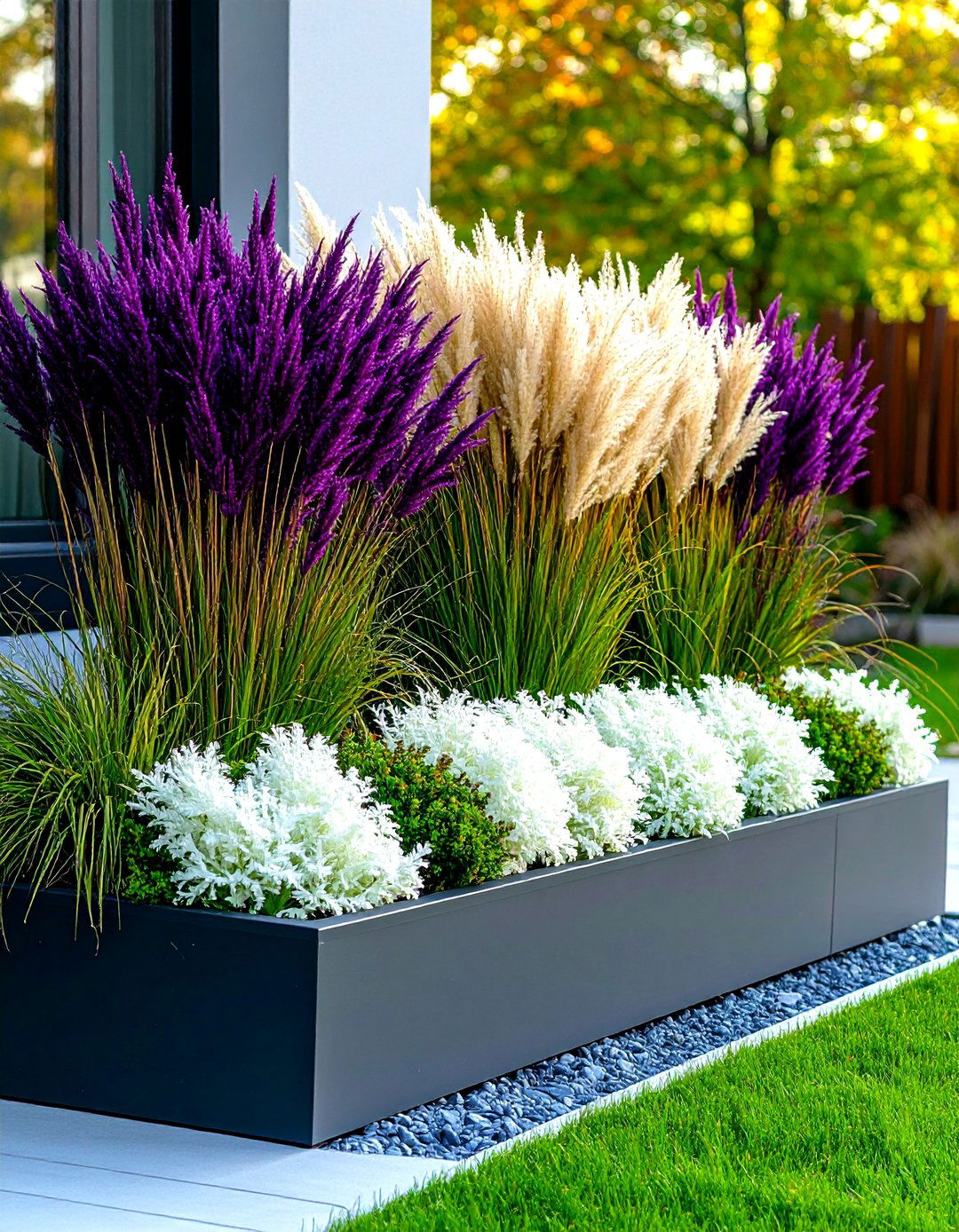 Modern Minimalist Architectural Design - 24 Fall Flower Box Ideas