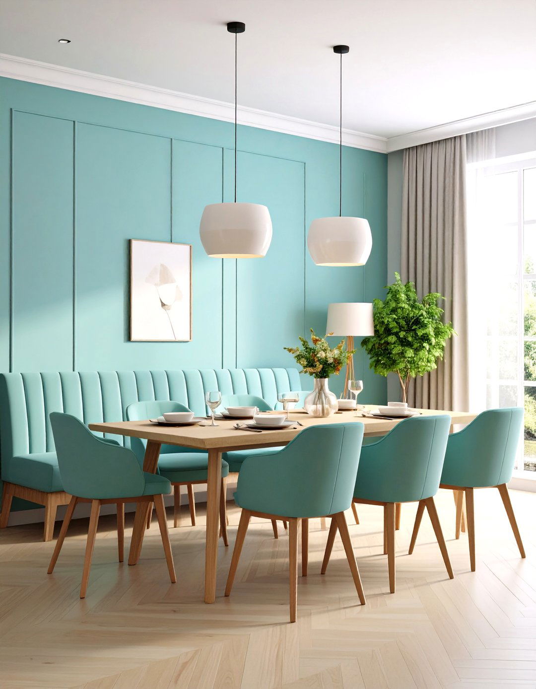 Modern Minimalist Banquette - 24 Banquette Seating Ideas
