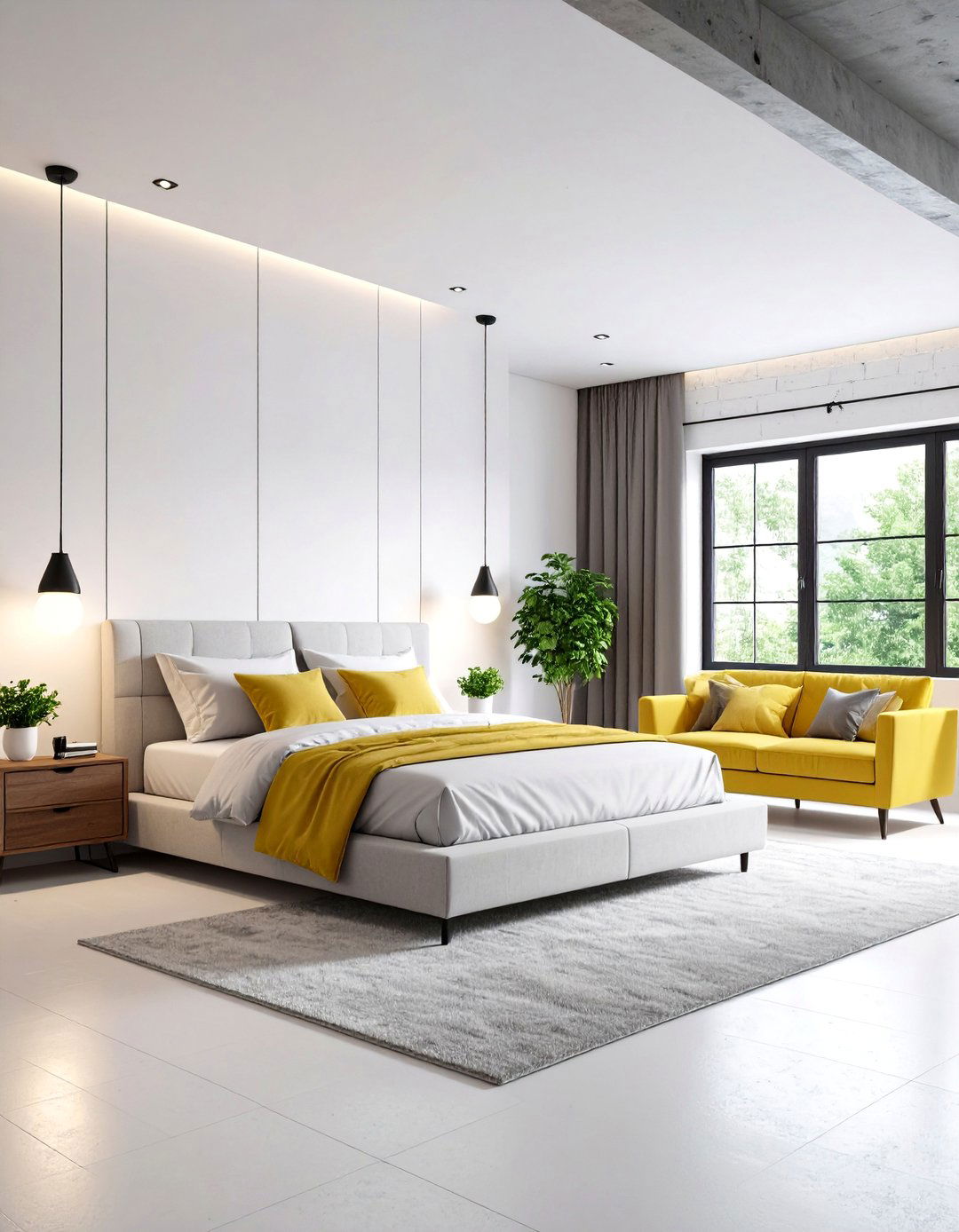 Modern Minimalist Basement Bedroom - 24 Basement Bedroom Ideas