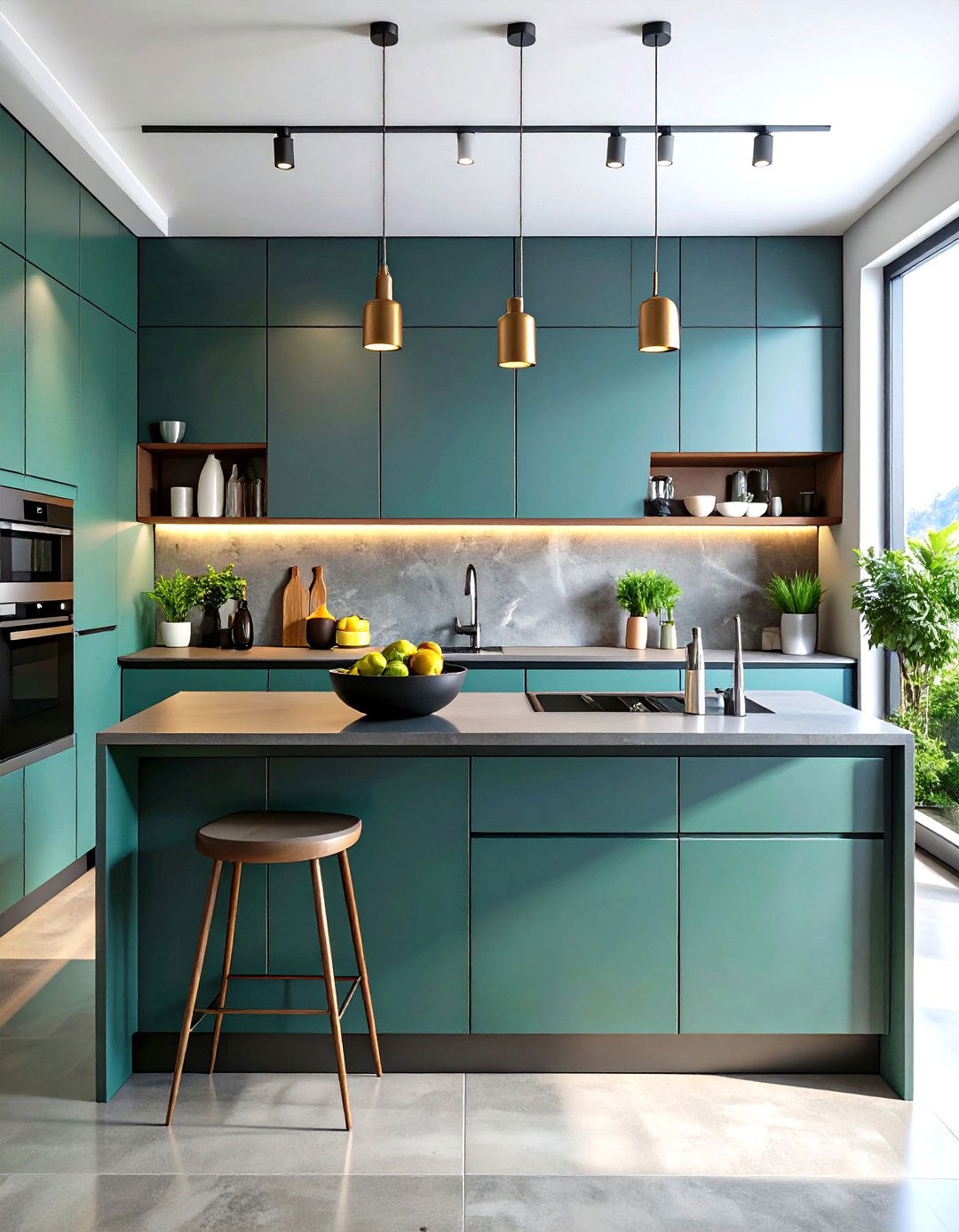 Modern Minimalist Counter Design - 24 Kitchen Counter Decor Ideas
