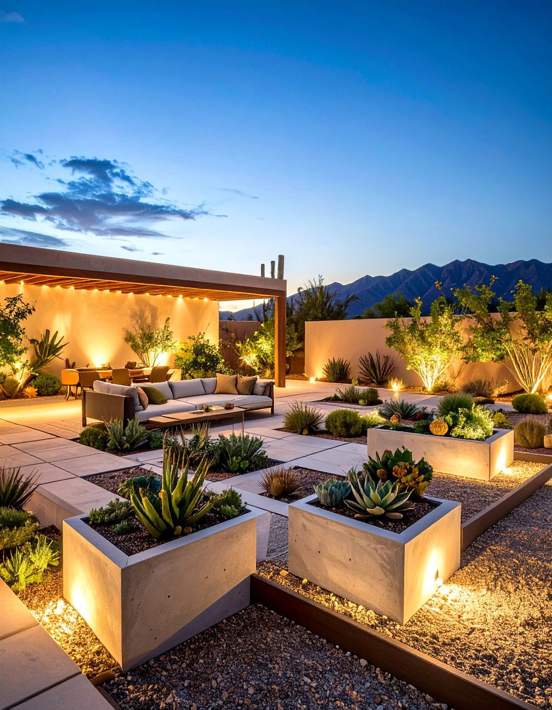 Modern Minimalist Desert Space - 24 Arizona Backyard Ideas