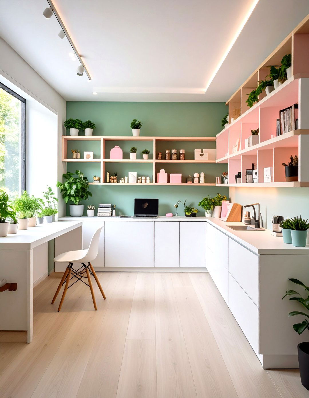 Modern Minimalist Design - 24 Craft Room Ideas