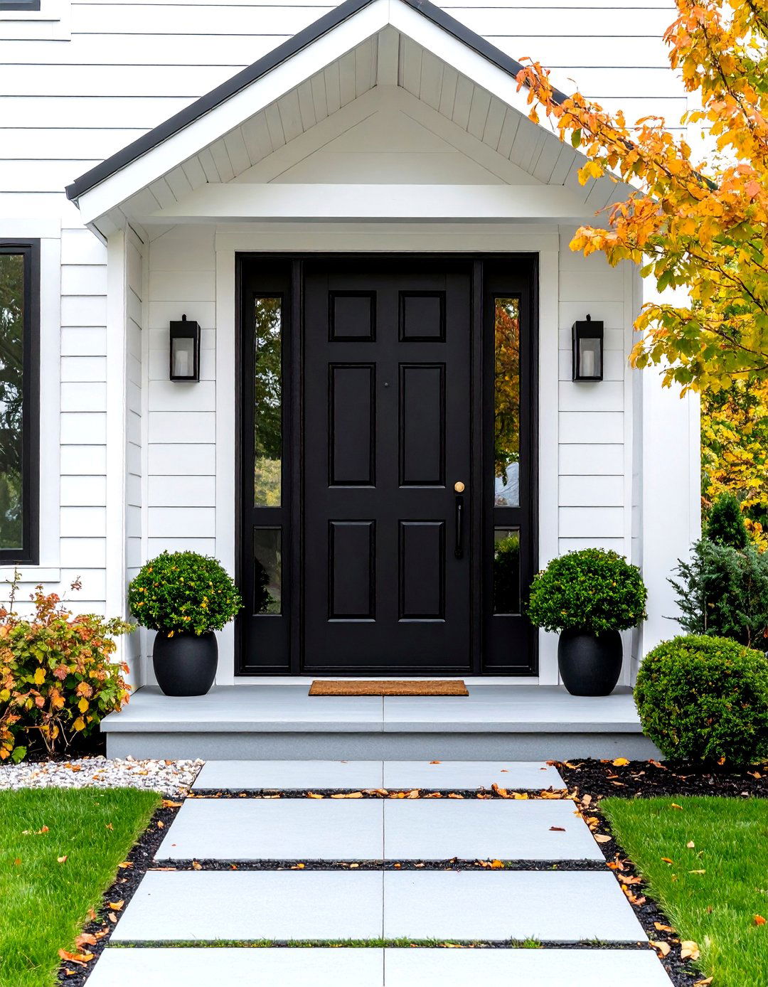 Modern Minimalist Door Surround - 24 Exterior Door Trim Ideas