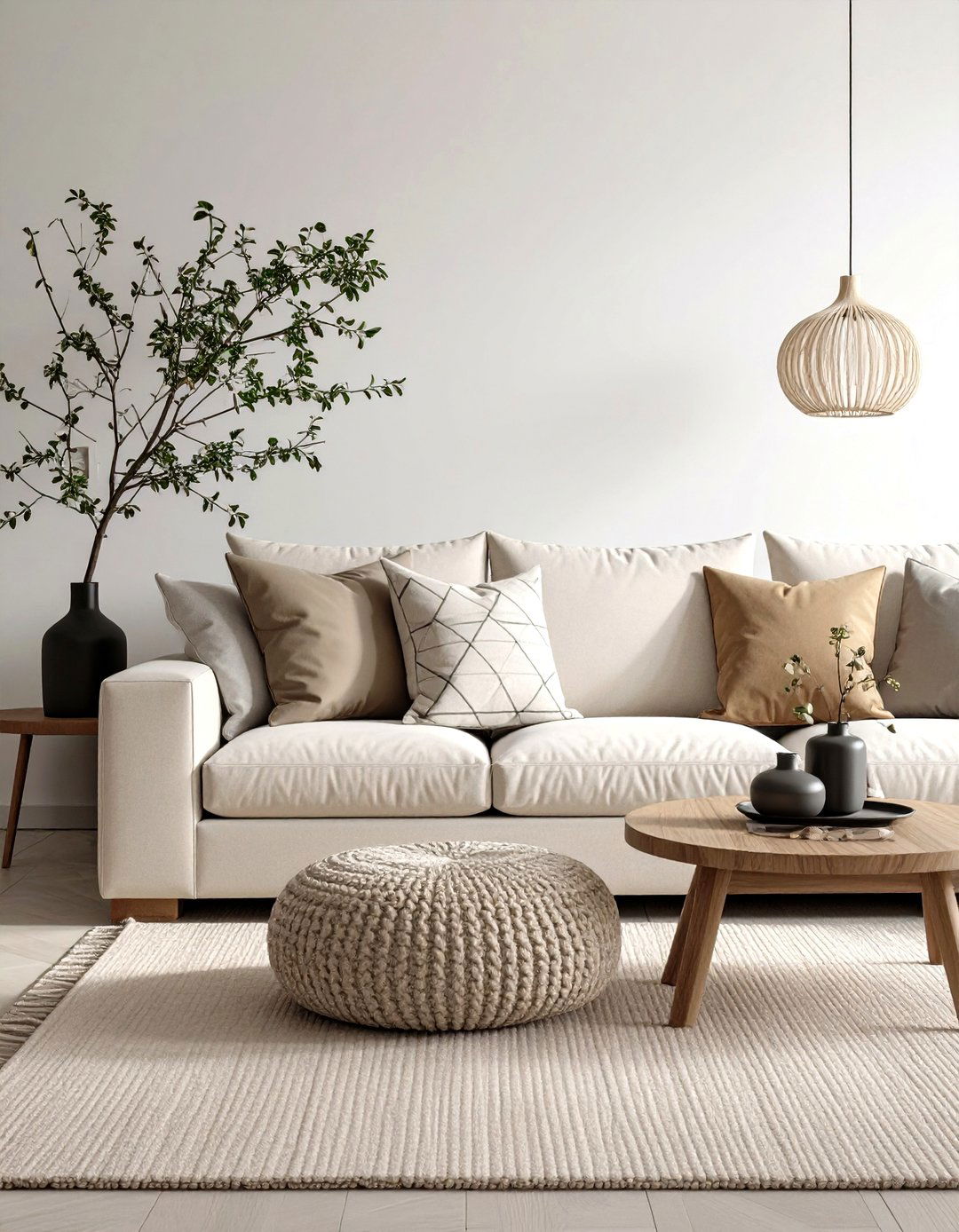 Modern Minimalist Fall Living Room - 24 Fall Living Room Ideas